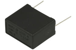 Kondensator; polipropylenowy; X2; MKP; 2,2uF; 310V AC; LE-MX; LE225-MX; 10%; 15x25x31mm; 27,5mm; luzem; -55...+110°C; Okaya; RoHS