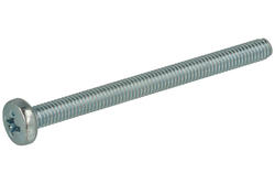 Screw; M4X50/BN384; M4; 50mm; 53mm; cylindrical; philips (+); galvanised steel; BN384; Bossard; RoHS