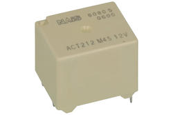 Przekaźnik; elektromagnetyczny samochodowy; ACT212; 12V; DC; 2 styki przełączne; 20A; 14V DC; do druku (PCB); bez uchwytu montażowego; 800mW; Panasonic Electric Works; RoHS