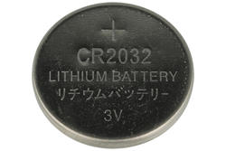 Battery; lithium; CR2032; 3V; 210mAh; fi 20x3,2mm; 2032