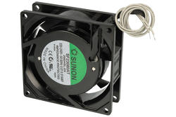 Fan; SF23080AT2082HSL.GN; 80x80x25mm; slide bearing; 230V; AC; 14W; 28,9m3/h; 29dB; 70mA; 2300RPM; 2 wires; Sunon; RoHS