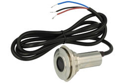 Switch; optical; non-contact; 30D10BYSS/NG; OFF-(ON); 1 way; LED 6-24V backlight; green; momentary; panel mounting; 300mA; 24V DC; 30mm; IP65; Onpow; RoHS