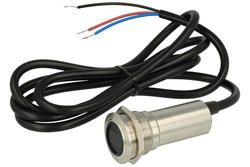 Switch; optical; non-contact; 22D10BYSS/NR; OFF-(ON); 1 way; LED 6-24V backlight; red; momentary; panel mounting; 300mA; 24V DC; 22mm; IP65; Onpow; RoHS
