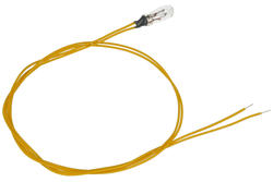 Bulb; ZD-T1-1/4-9401; cables; tubular; white; (warm) 2700K; 80mA; 14V; DC; 1,1W; 4x12mm; Goobay; RoHS