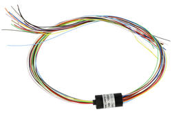 Connector; slip ring; SRC012C-18/OMO12C; 18 ways; with 0,25m cable; screw; for panel; 2A; 250V; Omter; RoHS