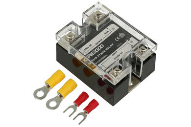 Przekaźnik; SSR (półprzewodnikowy); GDH100240DD3; 16mA; 3÷32V; DC; 100A; 5÷240V; DC; MOSFET; śrubowy na panel; 1 styk zwierny; Greegoo; RoHS