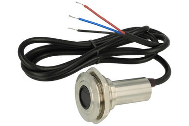Switch; optical; non-contact; 30D10BYSS/NR; OFF-(ON); 1 way; LED 6-24V backlight; red; momentary; panel mounting; 300mA; 24V DC; 30mm; IP65; Onpow; RoHS