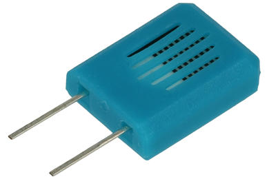 Sensor; temperature; humidity; HR202; resistive; cuboid; through hole; 1,5V; AC; 0÷60°C; 20÷95% RH; 0,5%