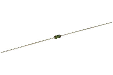 Resistor; metal film; R04W1%1k5; 0,4W; 1,5kohm; 1%; fi 1,9x3,7; through-hole (THT); RoyalOhm; RoHS; MFF04FF1501A5