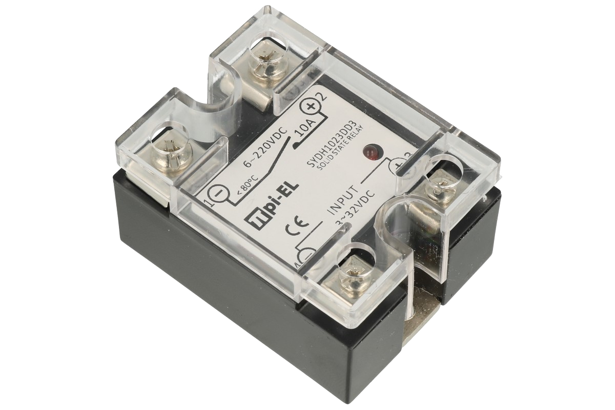 Przekaźnik Ssr Półprzewodnikowy Sydh1023dd3 40ma 3÷32v Dc 10a 6÷230v Dc Mosfet