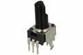 Potentiometer; shaft; single turn; RK09K1130AAU; 10kohm; linear; 20%; axis diam.6,00mm; 12mm; plastic; smooth; 300°; carbon film; through-hole (THT); Alps