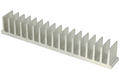 Heatsink; P52317/2; plain; 20mm; ribbed; 150mm; 25mm; Firma Piekarz