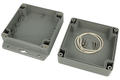 Enclosure; multipurpose; G386MF; ABS; 120mm; 120mm; 60mm; IP65; dark gray; mounting flange; Gainta; RoHS
