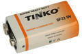 Battery; zinc-carbon; 6F22 9V; 9V; 16,5x25,5x47,5mm; Tinko; 9V 6F22 6LR61