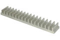 Heatsink; P3698/2,5; plain; 25mm; ribbed; 150mm; 15mm; Firma Piekarz