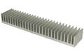 Heatsink; C20025/4; plain; 40mm; ribbed; 200mm; 25mm; Firma Piekarz