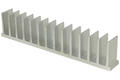 Heatsink; A4291/2; plain; 20mm; ribbed; 165,5mm; 35mm; Kety