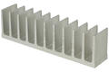 Heatsink; A5724/2,5; plain; 25mm; ribbed; 124mm; 35mm; Kety