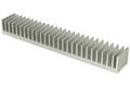 Heatsink; C20025/3; plain; 30mm; ribbed; 200mm; 25mm