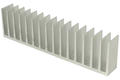 Heatsink; A6023/2,5; plain; 25mm; ribbed; 190,5mm; 50mm; Kety