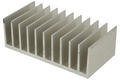 Heatsink; C10033/5; plain; 50mm; ribbed; 100mm; 33mm; Firma Piekarz