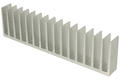 Heatsink; A6023/2; plain; 20mm; ribbed; 190,5mm; 50mm; Kety