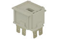 Filter; anti-interference; X25U427M354MM; 250V AC; 270nF; 27nF; 16A; 6,3mm connectors; 28,5x34,5mm; Miflex; RoHS