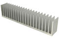 Heatsink; C26260/4; plain; 40mm; ribbed; 262mm; 60mm