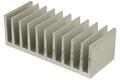 Heatsink; C10033/4; plain; 40mm; ribbed; 100mm; 33mm; Firma Piekarz