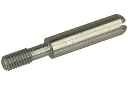 Pin header; Han Modular; 09330009908; 1 way; metal; straight; for cable; silver; Harting; RoHS