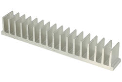 Heatsink; P52317/2; plain; 20mm; ribbed; 150mm; 25mm; Firma Piekarz