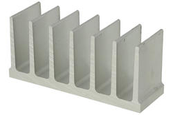 Heatsink; A5723/2,5; plain; 25mm; ribbed; 78mm; 35mm; Kety