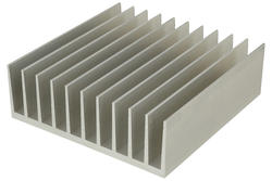 Heatsink; C10033/10; plain; 100mm; ribbed; 100mm; 33mm; Firma Piekarz