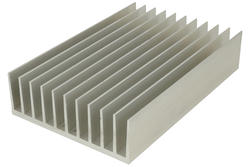 Heatsink; C10033/15; plain; 150mm; ribbed; 100mm; 33mm; Firma Piekarz