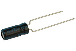 Capacitor; electrolytic; 10uF; 63V; TK; TKP100M1JD11ME2; diam.5x11mm; 5mm; through-hole (THT); tape; Jamicon; RoHS