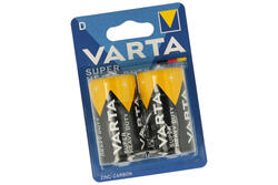 Battery; zinc-carbon; LR20 D Superlife; 1,5V; blister; fi 30x60,9mm; VARTA; RoHS; R20 D