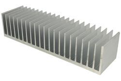 Heatsink; C26260/7; plain; 70mm; ribbed; 262mm; 60mm