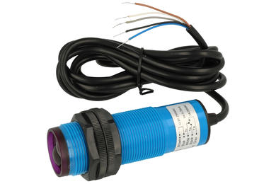 Sensor; photoelectric; G30-2A70JC; relay; NO/NC; diffuse type; 0,7m; 90÷250V; DC; 200mA; cylindrical plastic; fi 30mm; with 2m cable; Greegoo; RoHS