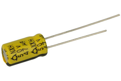 Capacitor; Low Impedance; electrolytic; 47uF; 50V; NXH50VB47M6.3x11; diam.6,3x11mm; 2,5mm; through-hole (THT); bulk; Samyoung; RoHS