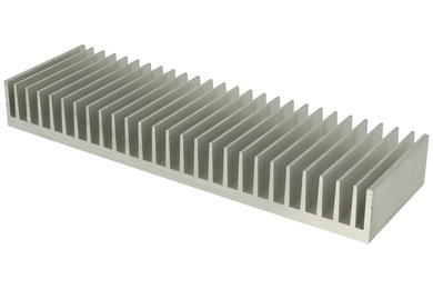 Heatsink; C20025/6; plain; 60mm; ribbed; 200mm; 25mm; Firma Piekarz