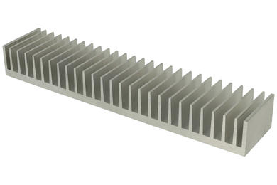 Heatsink; C20025/4; plain; 40mm; ribbed; 200mm; 25mm; Firma Piekarz