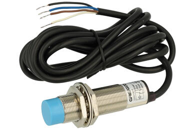 Sensor; inductive; LM18-34016PC-L; PNP; NO/NC; 16mm; 10÷55V; DC; 200mA; cylindrical metal; fi 18mm; 70mm; not flush type; with 2m cable; Greegoo; RoHS