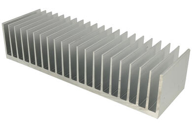 Heatsink; C26260/8; plain; 80mm; ribbed; 262mm; 60mm