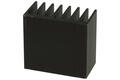 Heatsink; FX108 5cm  50x30x55; without holes; blackened; 50mm; U; 3,2K/W; 55mm; 30mm; RoHS