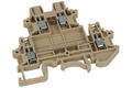 Connector; DIN rail mounted; DKK2.5N; grey; screw; 0,34÷2,5mm2; 24A; 400V; 2 ways; Dinkle; RoHS
