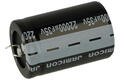 Kondensator; SNAP-IN; elektrolityczny; 22000uF; 35V; LS; LSW223M1VP45M; 20%; fi 30x45 mm; 10mm; przewlekany (THT); luzem; -40...+85°C; 2000h; Jamicon; RoHS