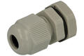 Cable gland; DP-EN 12 HM; polyamide; IP68; light gray; M12; 3÷6,5mm; with metric thread; Ergom; RoHS