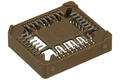 Socket; PLCC; P32s; 1,27mm; 32 ways; 4x8; surface mount; tinned; 8,1mm; RoHS
