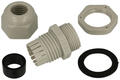 Dławnica; DP13/H; poliamid; IP68; jasnoszary; PG13,5; 8÷12mm; 20,4mm; z gwintem PG; Ergom; RoHS