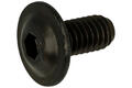 Screw; 2042037; M4; 0,7; 8mm; spherical; hex; blackened; Bossard; RoHS